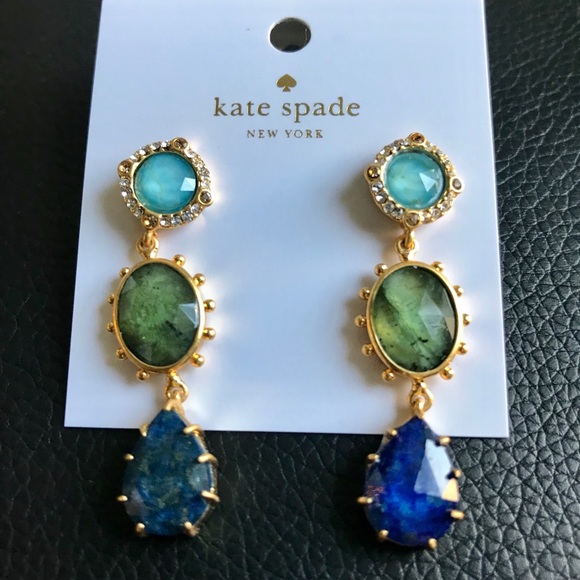 NWT Kate Spade Perfectly Imperfect Earrings - Picture 2 of 6